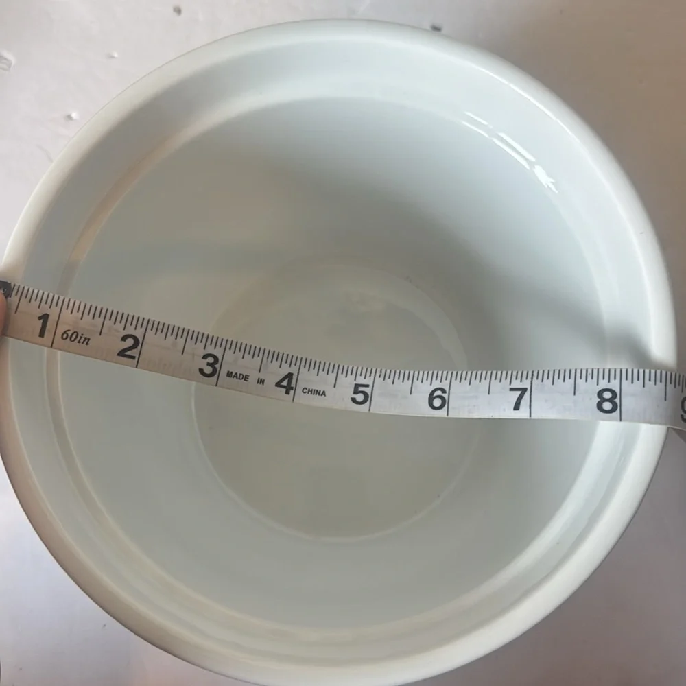 Crate & barrel mixing bowl